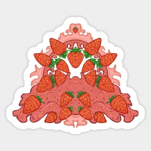 Sweet like strawberry Sticker